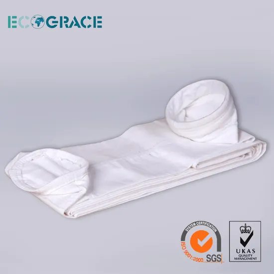 Hochtemperatur-Filterbeutelmaterial: 750 g/qm PTFE-Nadelfilz